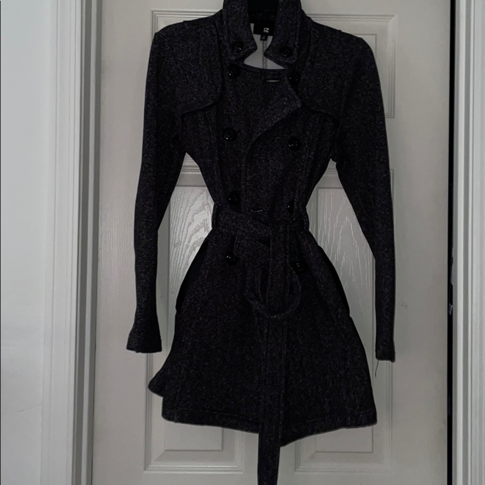 Fashionable grey coat